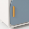 4 Woodbee craft "The Arcadian Pebble" Handcrafted Kids Arched Wooden Bedside Table