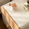 5 Woodbee craft "The Kanso Orbit" Handcrafted Contemporary Solid Wood 2-Drawer Nightstand