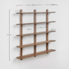 WOODBEE CRAFT "The Nordic Ledge" Handcrafted Solid Wood Floating Wall Shelf