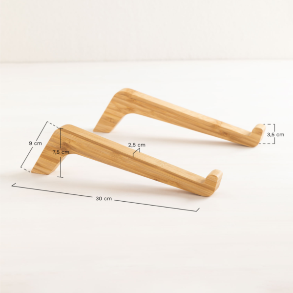 6 WoodBee Craft "The Ergoline" Handcrafted Wooden Laptop Riser Stand