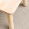 Woodbee craft "The Hopscotch" Handcrafted Wooden Bunny Chair