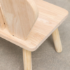 6 Woodbee craft "The Meadow Duo" Handcrafted Wooden Bunny Bench