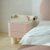 6 Woodbee craft "The Happy Hippo" Handcrafted Kids Animal Wooden Nightstand