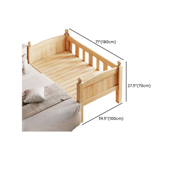 8 WoodBee Craft "The Haven Nest" Wooden Bedside Co Sleeper Crib
